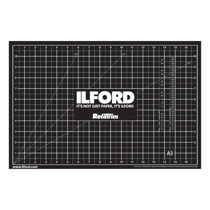 Ilford RotaTrim Self Healing Cutting Mat A3 Size 450mm x 300mm - Perfect for Crafting, Scrapbooking, and DIY Projects