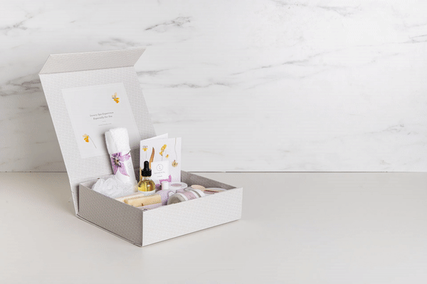 Luxury Lavender Bath & Body Gift Basket - Natural Relaxation Set for Birthday, Anniversary & Special Occasions | Perfect Spa Day at Home