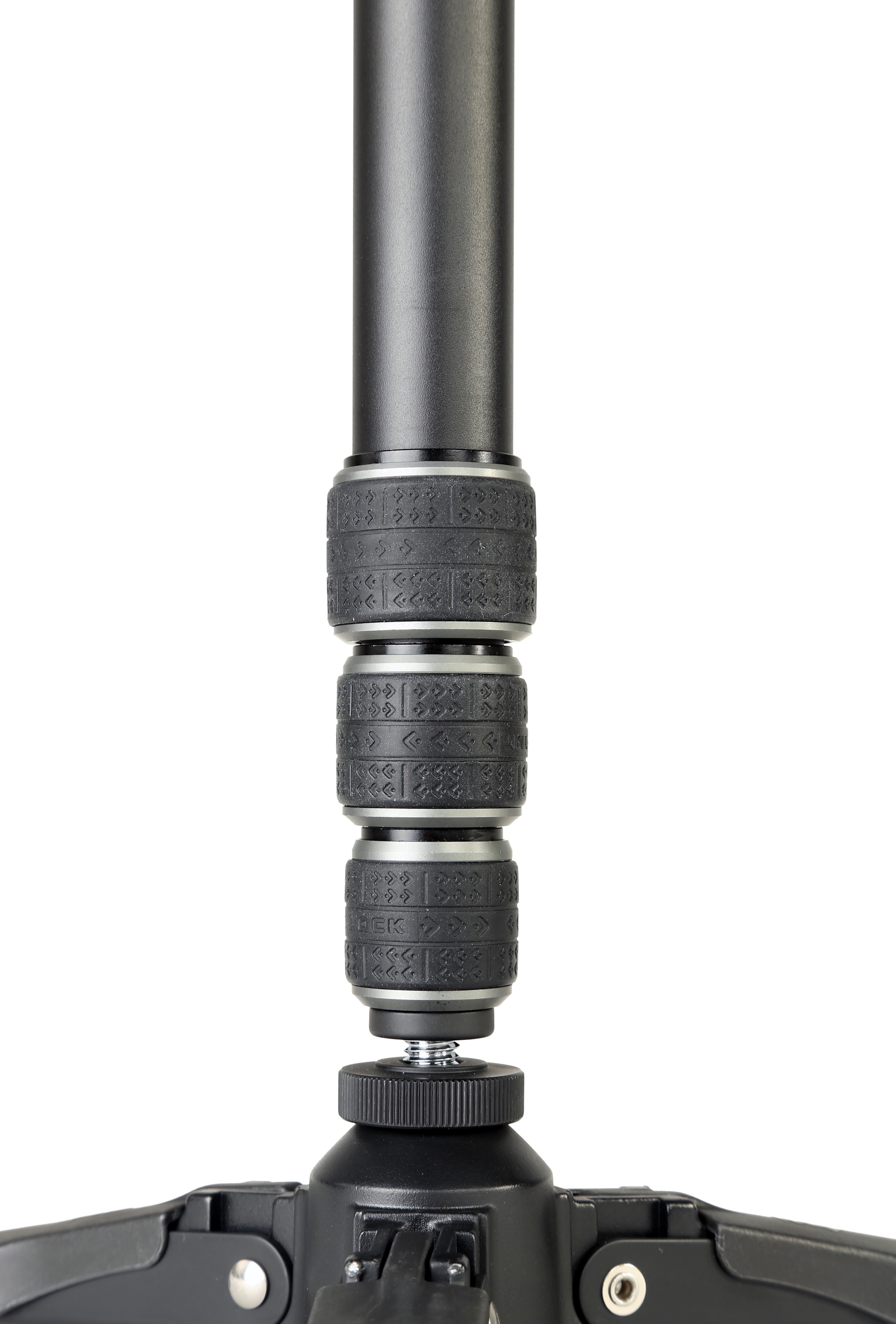 VEO 2S AM 234TR Lightweight Aluminum Monopod with Adjustable Smartphone Holder & Bluetooth Remote - Perfect for Vlogging, Travel Photography and Group Selfies