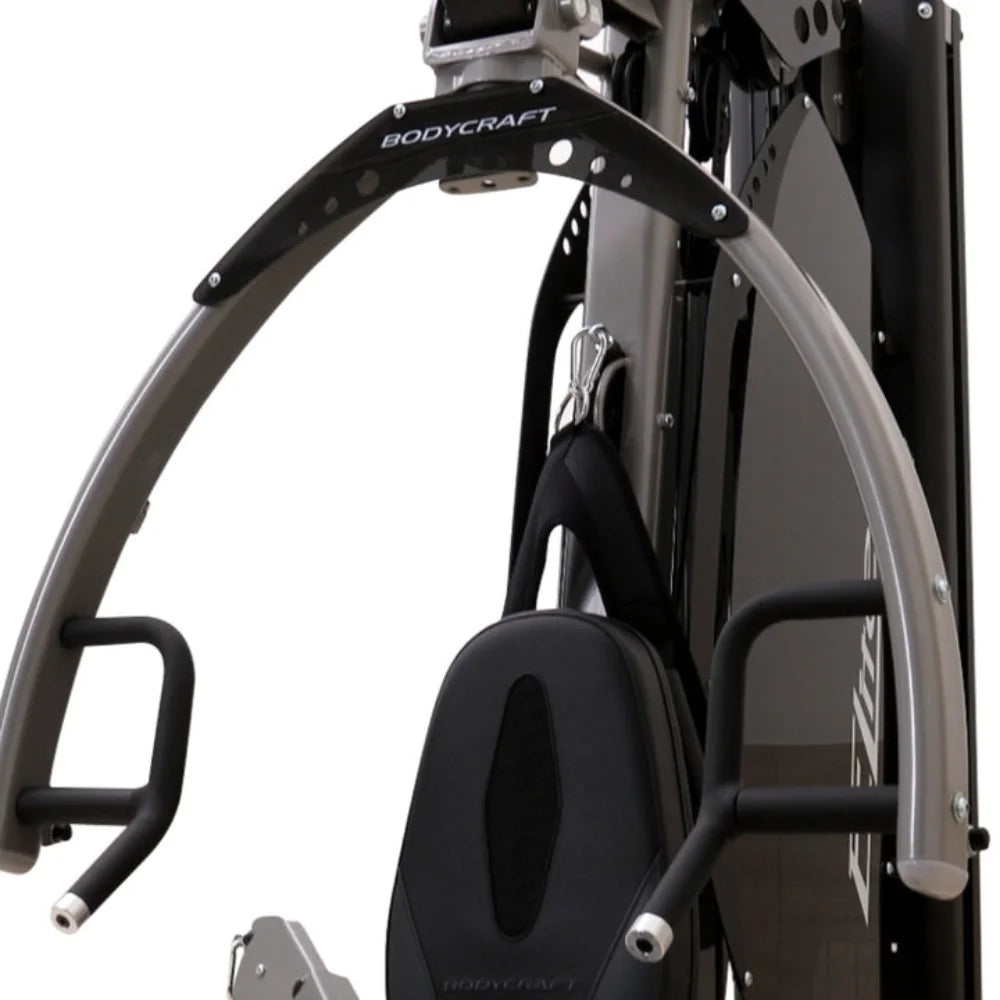 GXE Gym Equipment Set with Acrylic Covers & 200LB Weight Stack - Perfect for Home Workouts & Strength Training