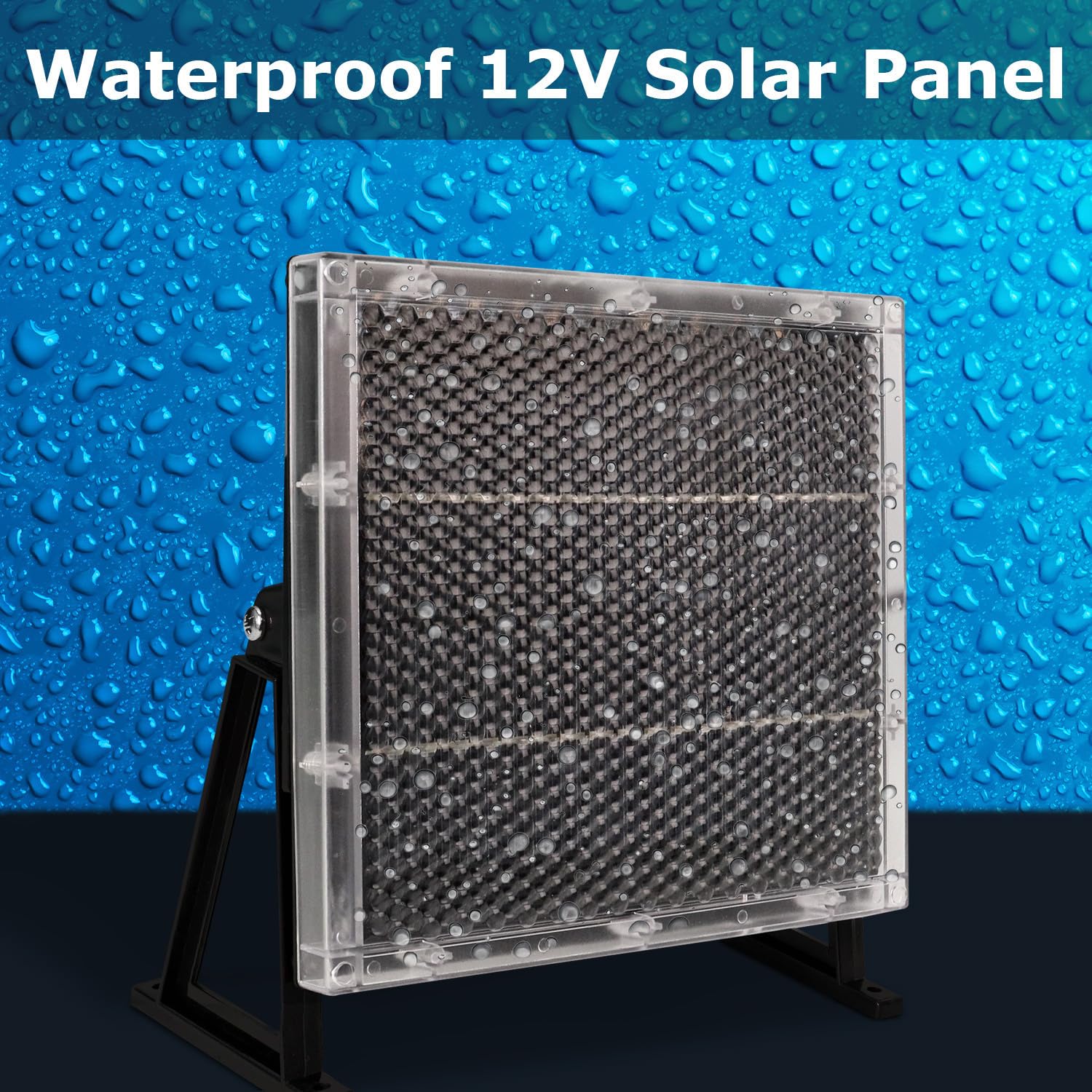 Mighty Max 12V Solar Panel Charger for Power Patrol SLA1075 SLA Battery - Portable Solar Charger for RV, Boat, Camping & Emergency Power Backup