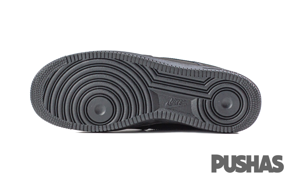 Nike Air Force 1 Low '07 Black Black Sneakers (2022) - Men's Basketball Shoes for Casual Wear & Street Style