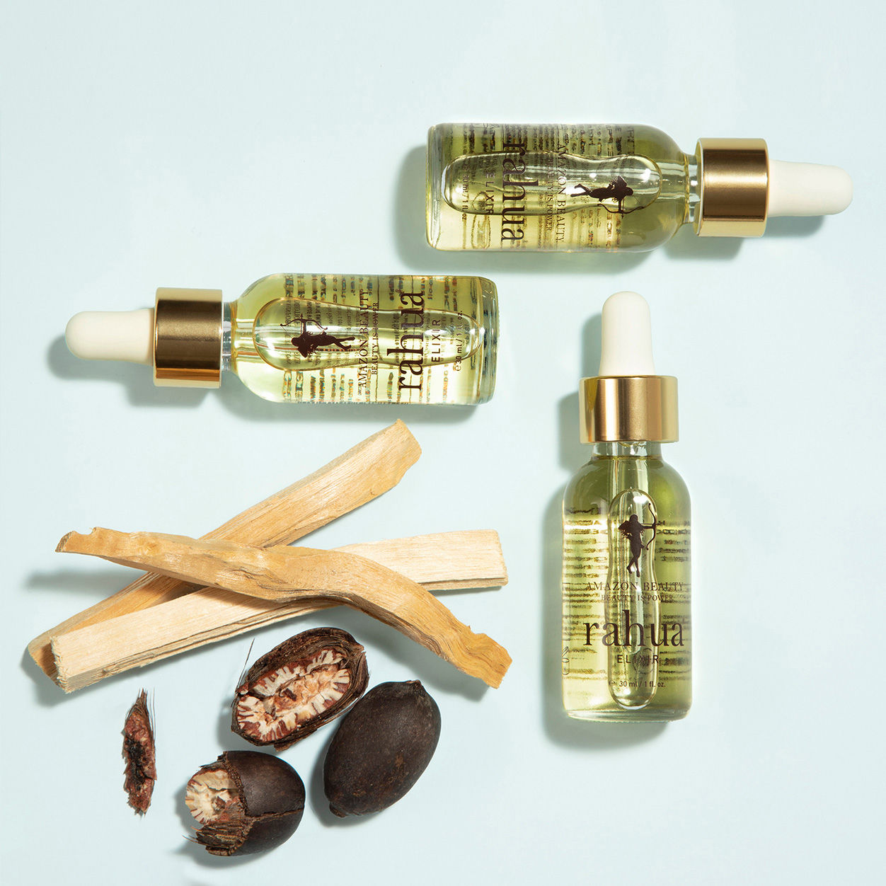 Rahua Elixir Hair Treatment - Organic & Hydrating Hair Oil for Dry, Damaged Hair - Perfect for Salon-Quality Styling & Daily Hair Care
