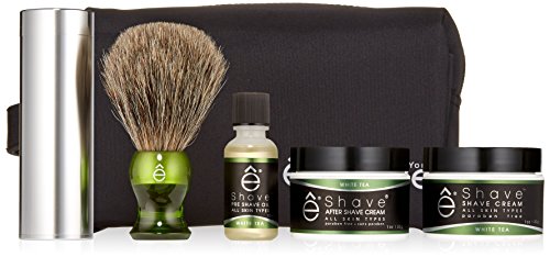 Premium eShave Travel Bag Set for Men & Women - Waterproof & Durable Shaving Kit Organizer - Perfect for Gym, Business Trips & Vacation Essentials