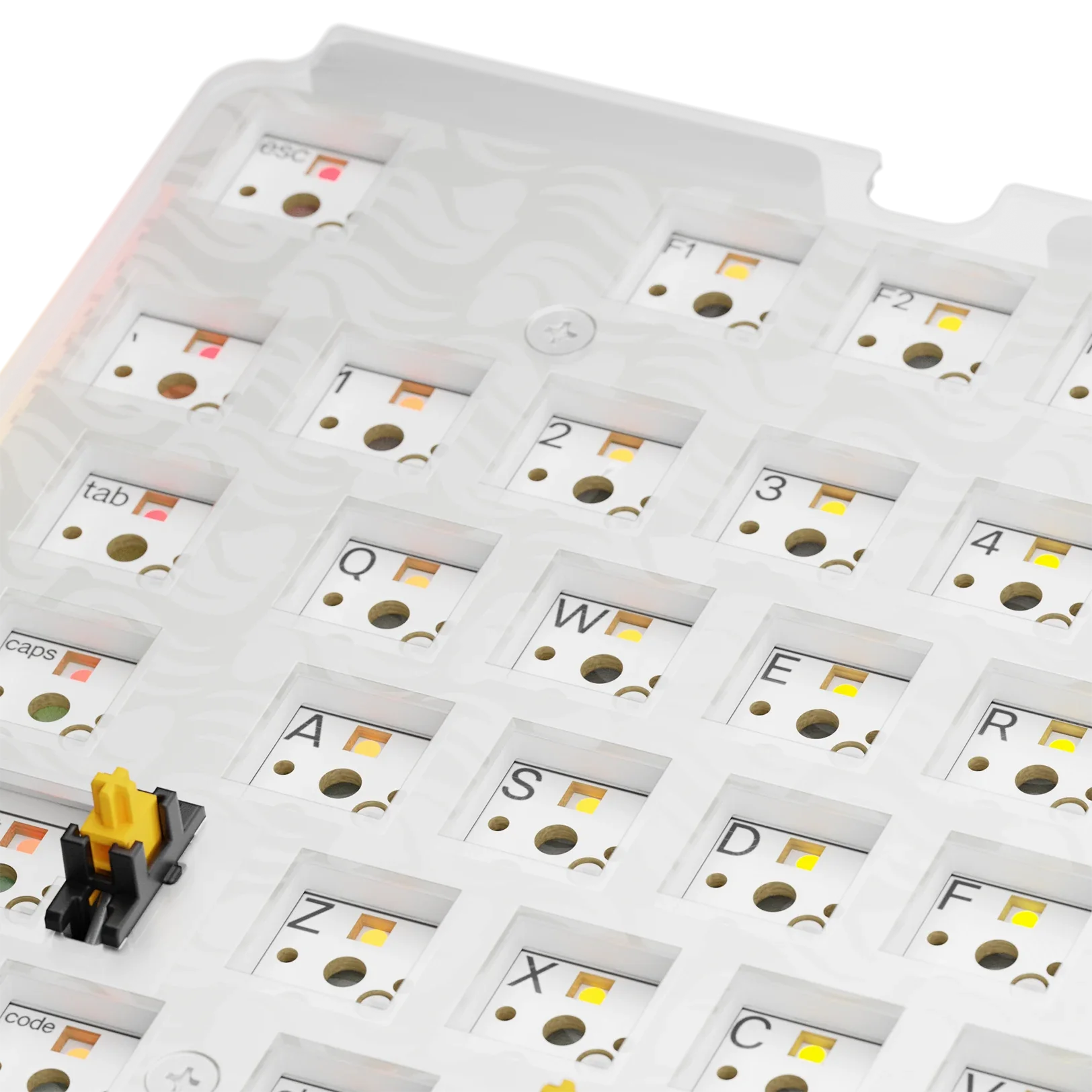 GMMK 3 Switch Plate - 100% Polycarbonate ANSI Layout for Mechanical Keyboards | Perfect for Gaming, Typing & Custom Keyboard Builds