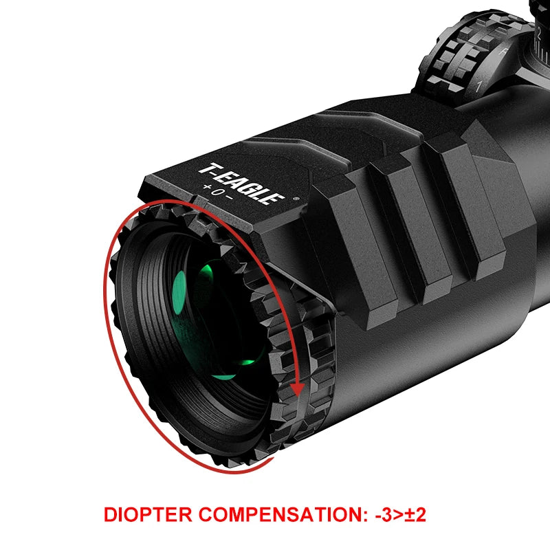T Eagle MR Pro 3-9x30IR Hunting Rifle Scope - 34mm Tube Optical Sight for Airsoft, Pistol & Airgun - Perfect for Tactical Shooting, Hunting & Outdoor Adventures