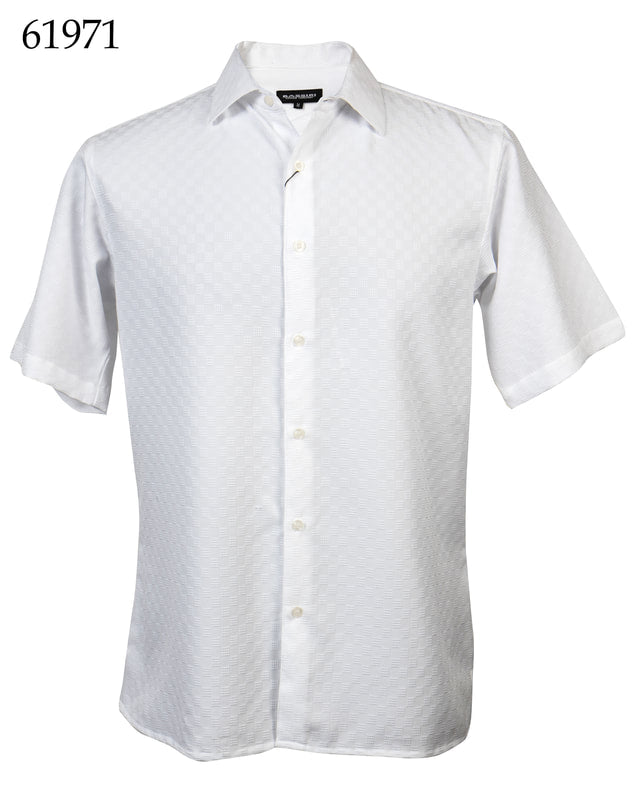 Bassiri Men's Casual Short Sleeve Shirt 61971 - Breathable Cotton Summer T-Shirt for Outdoor Activities & Daily Wear