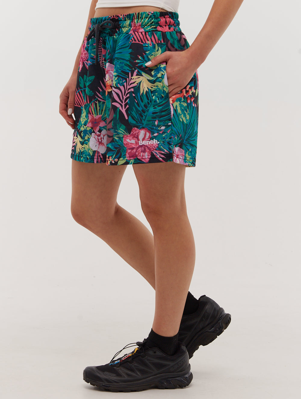 Midmoor French Terry Printed Shorts for Women - Soft & Comfortable Casual Lounge Shorts - Perfect for Yoga, Running, and Home Wear