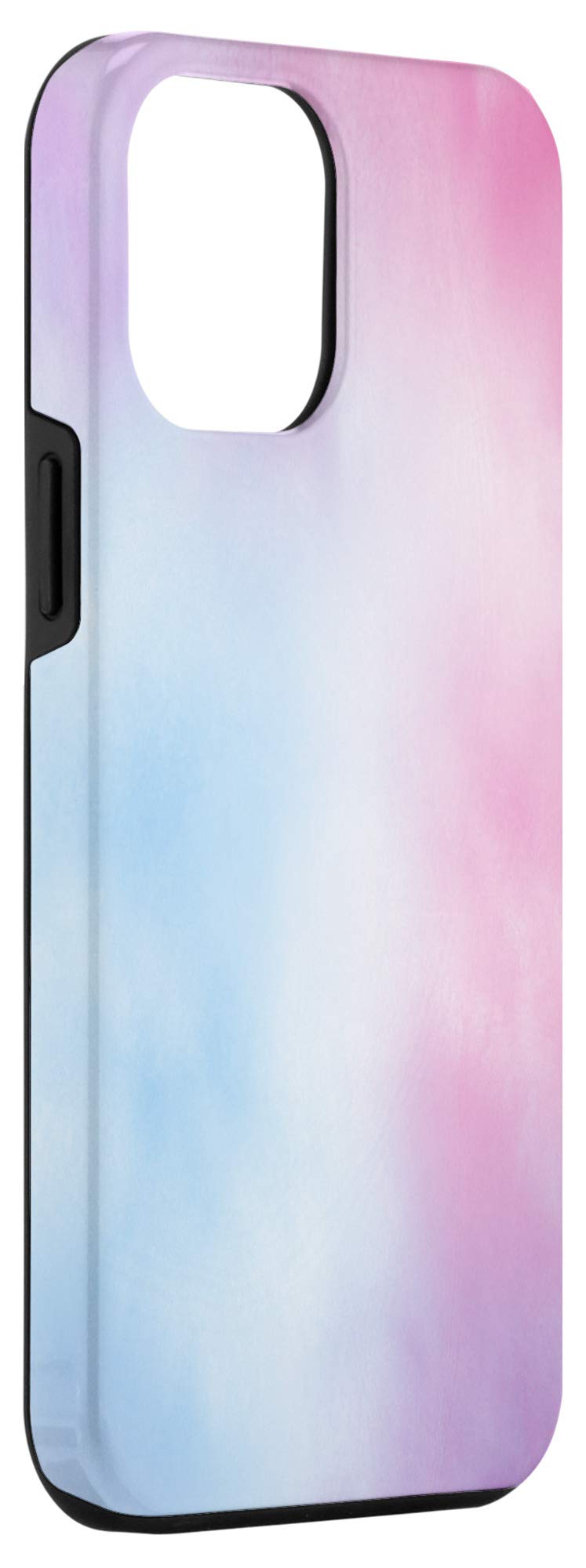 iPhone 12 Pro Max Case - Pink Blue Ombre Tie Dye Design, Shockproof Protective Cover for Women & Girls - Perfect for Daily Use, Travel & Outdoor Activities