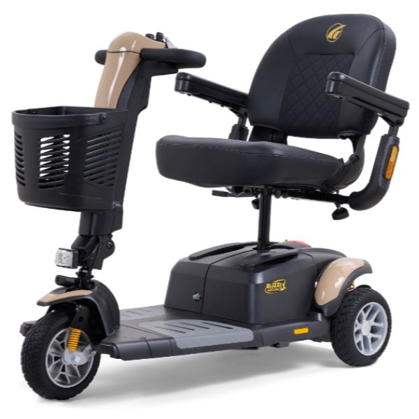 Golden Technologies Buzzaround LX GB119 3-Wheel Mobility Scooter - Lightweight & Portable for Indoor/Outdoor Use - Perfect for Seniors, Shopping & Travel