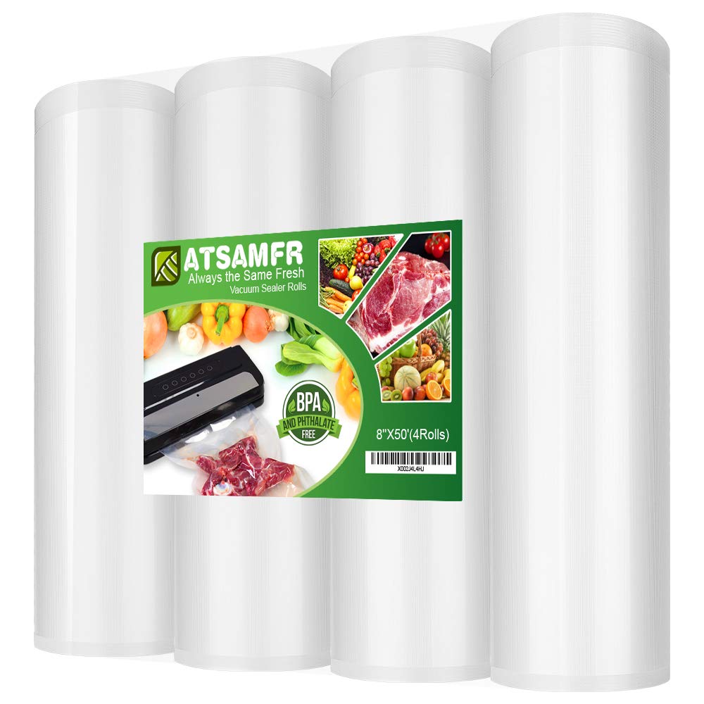 BPA-Free Heavy Duty Vacuum Sealer Food Bags (8