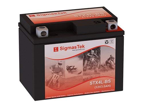 Replacement SigmasTek Battery for Gilera Easy Moving 50CC Scooter - High Performance Lithium Battery for Smooth Rides in City Commuting & Urban Travel