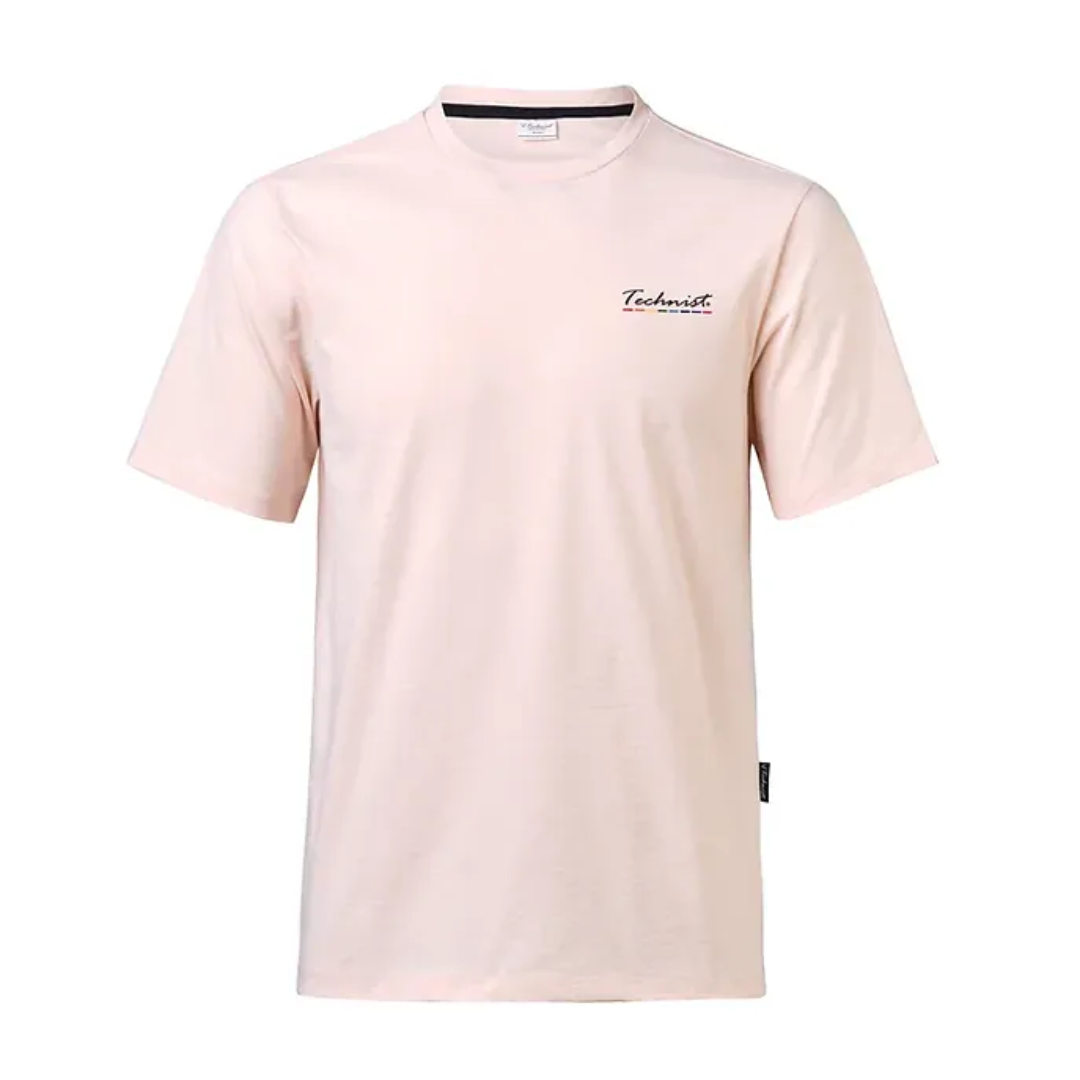 Technist TNT5432 Unisex Oversized Short Sleeve T-Shirt - Soft Cotton Relaxed Fit Casual Tee for Men & Women [Pink] | Perfect for Streetwear, Lounge, Gym & Everyday Comfort