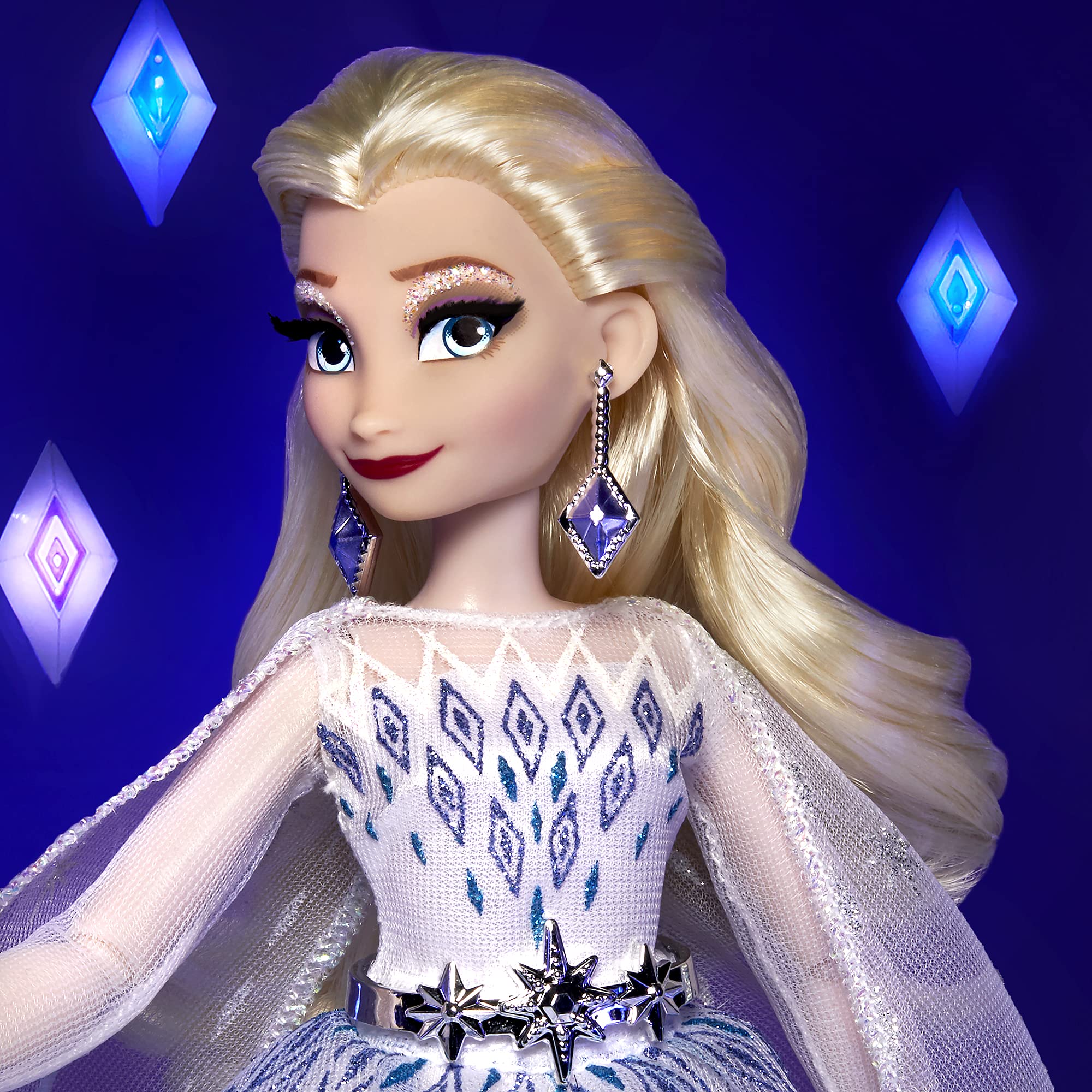 Disney Frozen Elsa Princess Doll - Holiday Edition with Fashion Accessories, Collector Toy Gift for Girls & Kids Age 6+ | Birthday, Christmas, Playtime & Display Decor