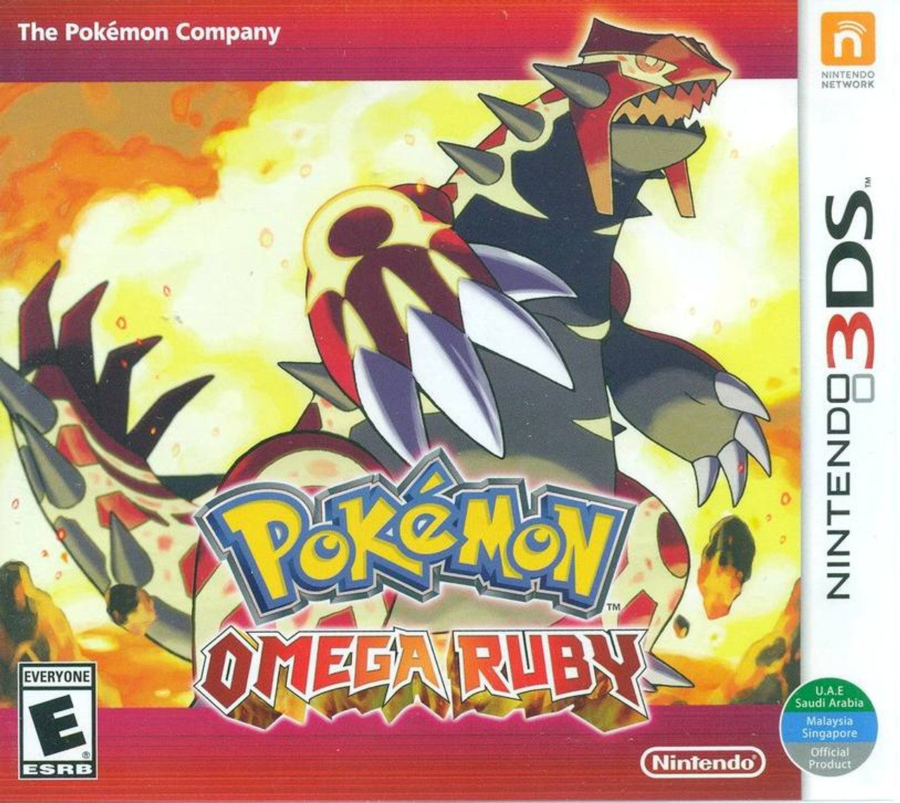 Pokemon Omega Ruby Game for Nintendo 3DS - Asia Version | Adventure RPG with Mega Evolution | Perfect for Trainers & Collectors