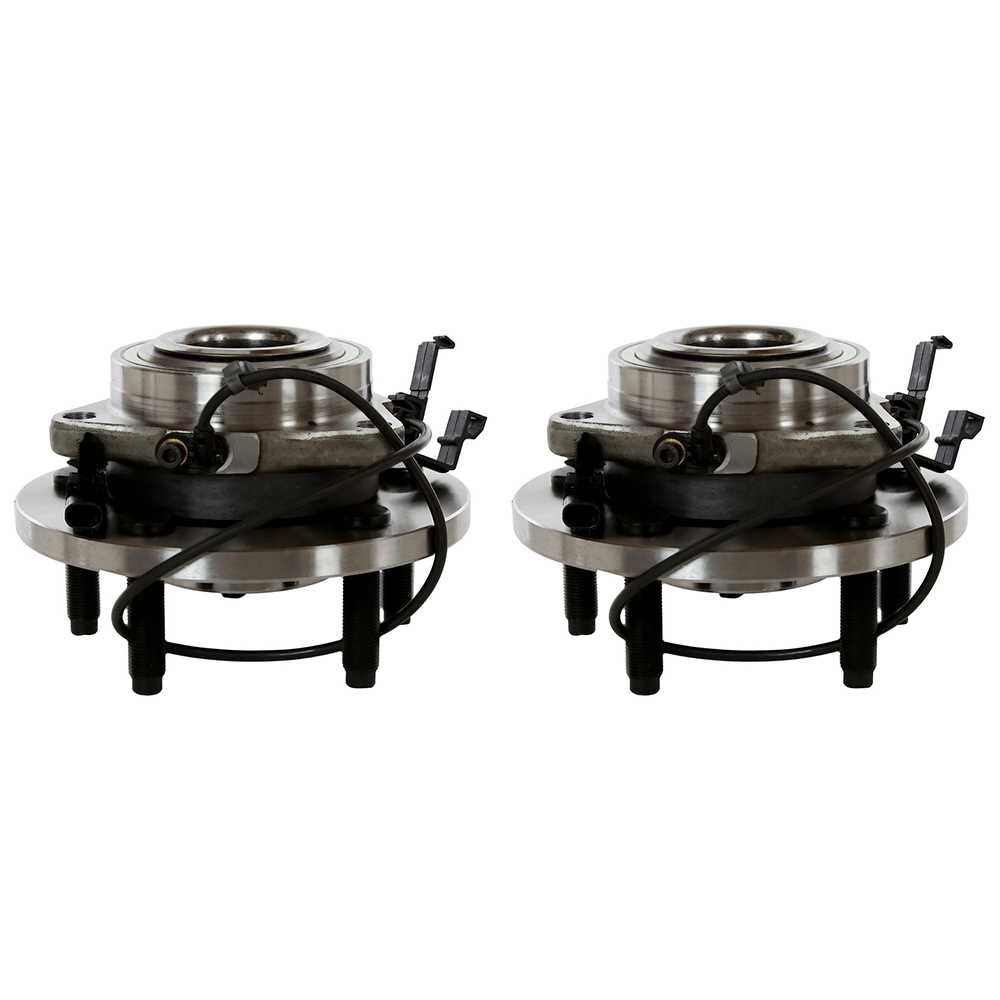 High-Quality Front Wheel Hub Bearing Assembly Pair Set - Left Driver & Right Passenger Side Replacement Kit (PN12749) - Perfect for Ford, Chevy, Dodge Vehicles - Smooth Ride & Enhanced Safety for Highway & City Driving