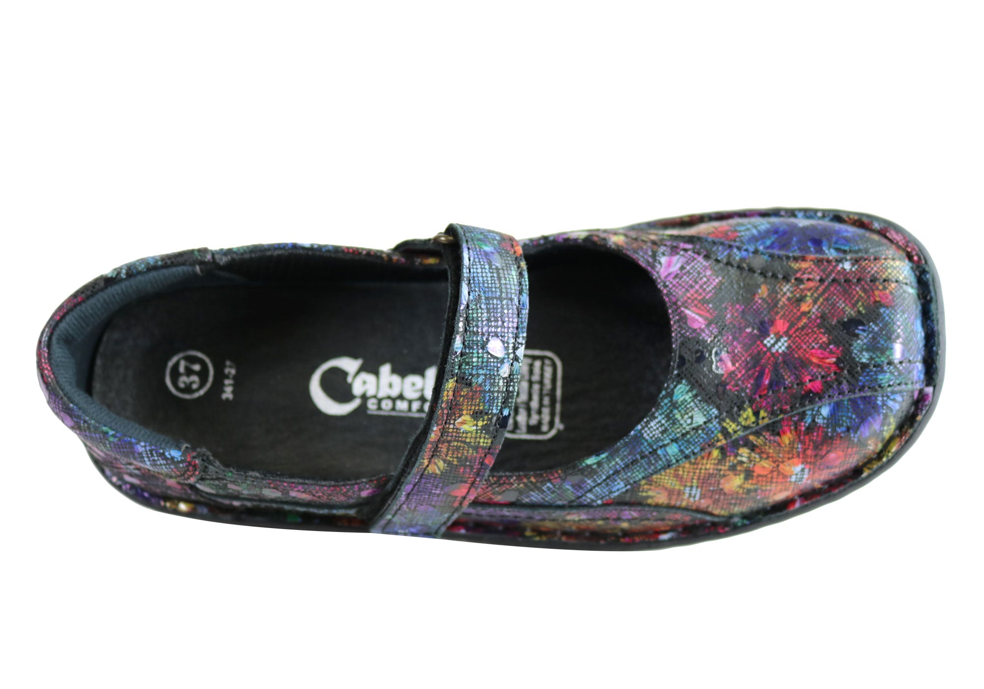 Comfort 341 27 Leather Orthotic Friendly Mary Jane Shoes for Women - Supportive & Stylish Footwear for Work, Walking & Everyday Comfort