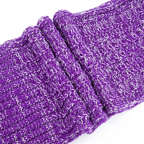 Cozy Fleece Lined Cable Knit Beanie Hat, Scarf & Gloves Set for Women & Men - Winter Warm Accessories for Skiing, Snowboarding & Outdoor Activities