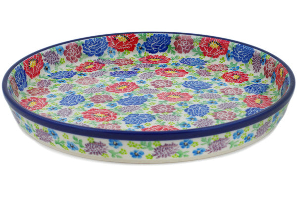 10-Piece Elegant Cookie Platter Set - Grand Garden Design for Holiday Parties, Tea Time & Gift Giving