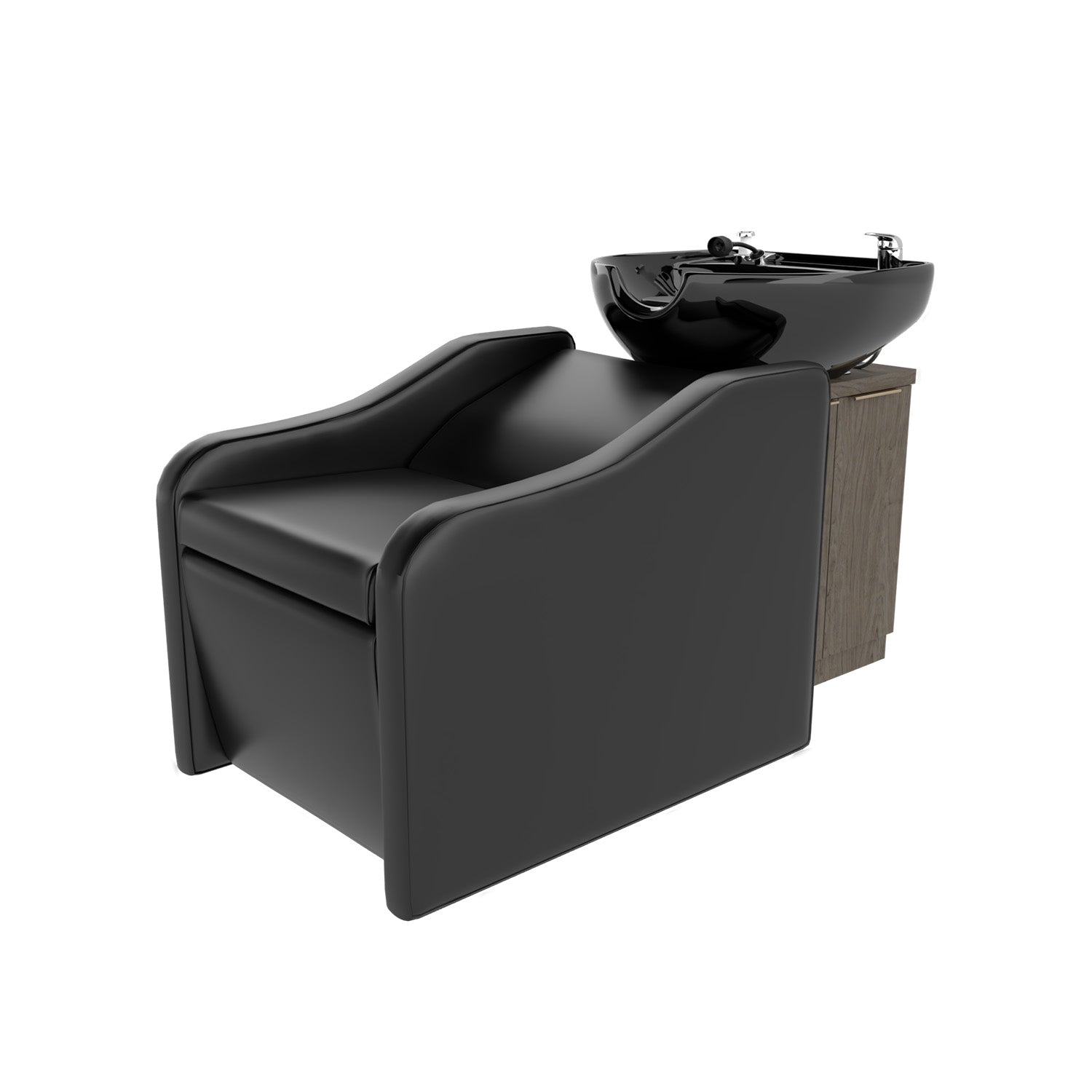 Nirvana Fixed Shampoo Chair - Professional Salon Hair Washing Station with Adjustable Headrest for Barber & Beauty Shops | Perfect for Hair Salons, Spas & Home Use