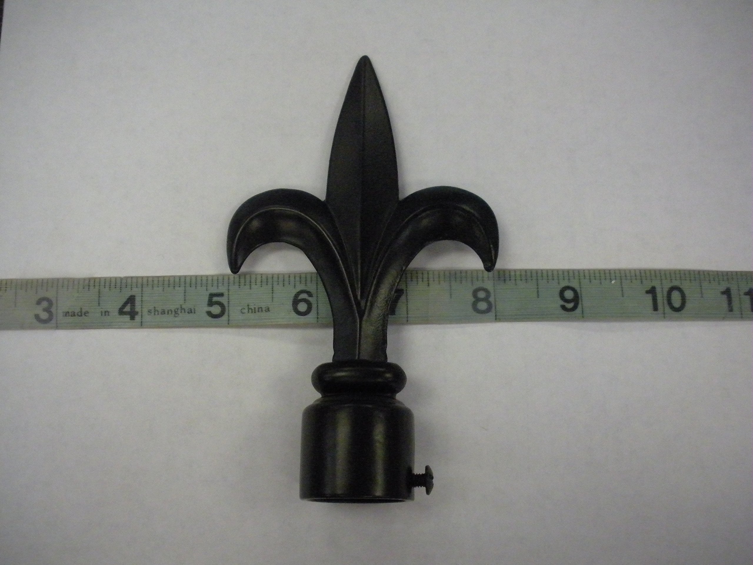 Black Spear Finials for 1