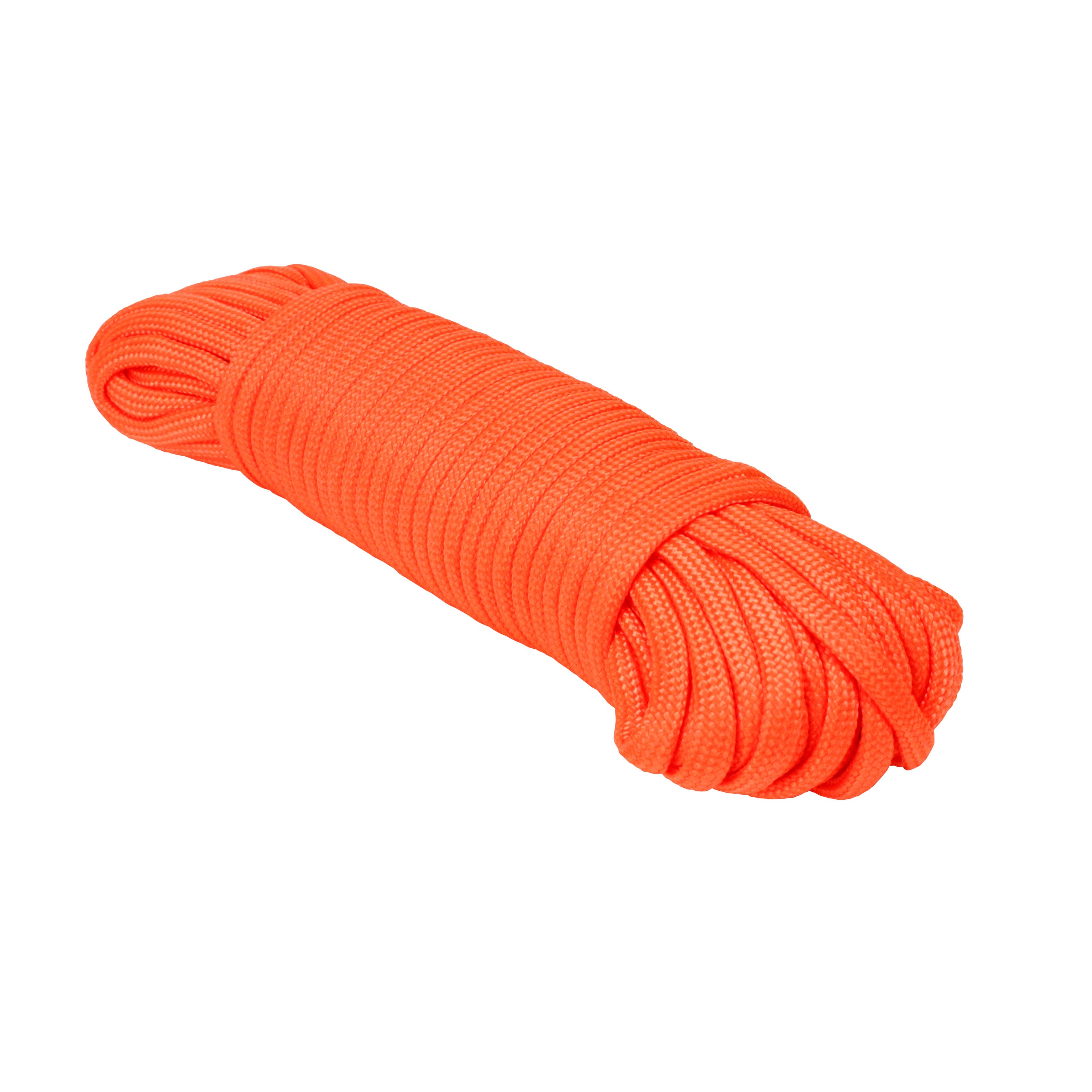 100 Ft Orange Paracord - Heavy Duty Nylon Rope for Survival, Camping, Hiking & Outdoor Gear (Military Grade 550 Paracord)