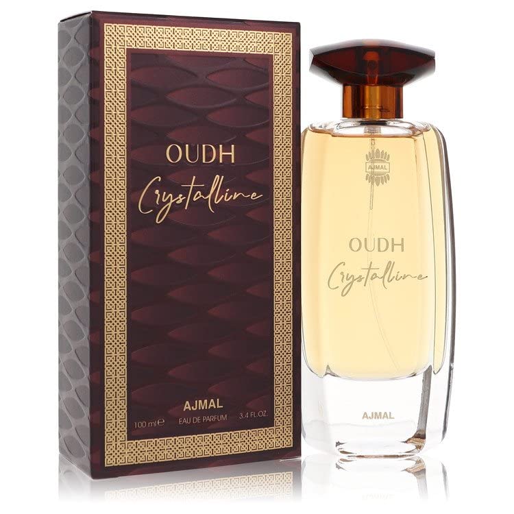Premium Oudh Crystalline Perfume for Women - 3.4 oz Eau de Parfum Spray, Long-Lasting Luxury Fragrance with Exotic Oudh & Floral Notes - Perfect for Date Nights, Special Occasions & Daily Elegance