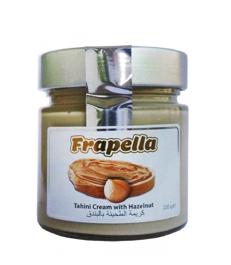 Organic Tahini Spread by Frapella - 220g | Premium Sesame Seed Paste | Perfect for Hummus, Salad Dressings & Healthy Snacks