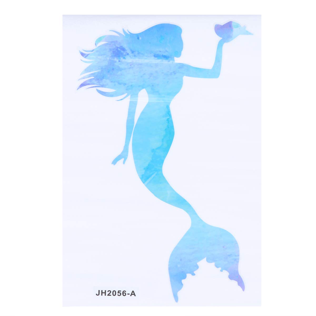 VICASKY Creative Mermaid Stickers - Beautiful Waterproof Vinyl Decals for Walls, Windows, Laptops - Perfect for Bedroom, Living Room, Kids Room Decor & DIY Crafts