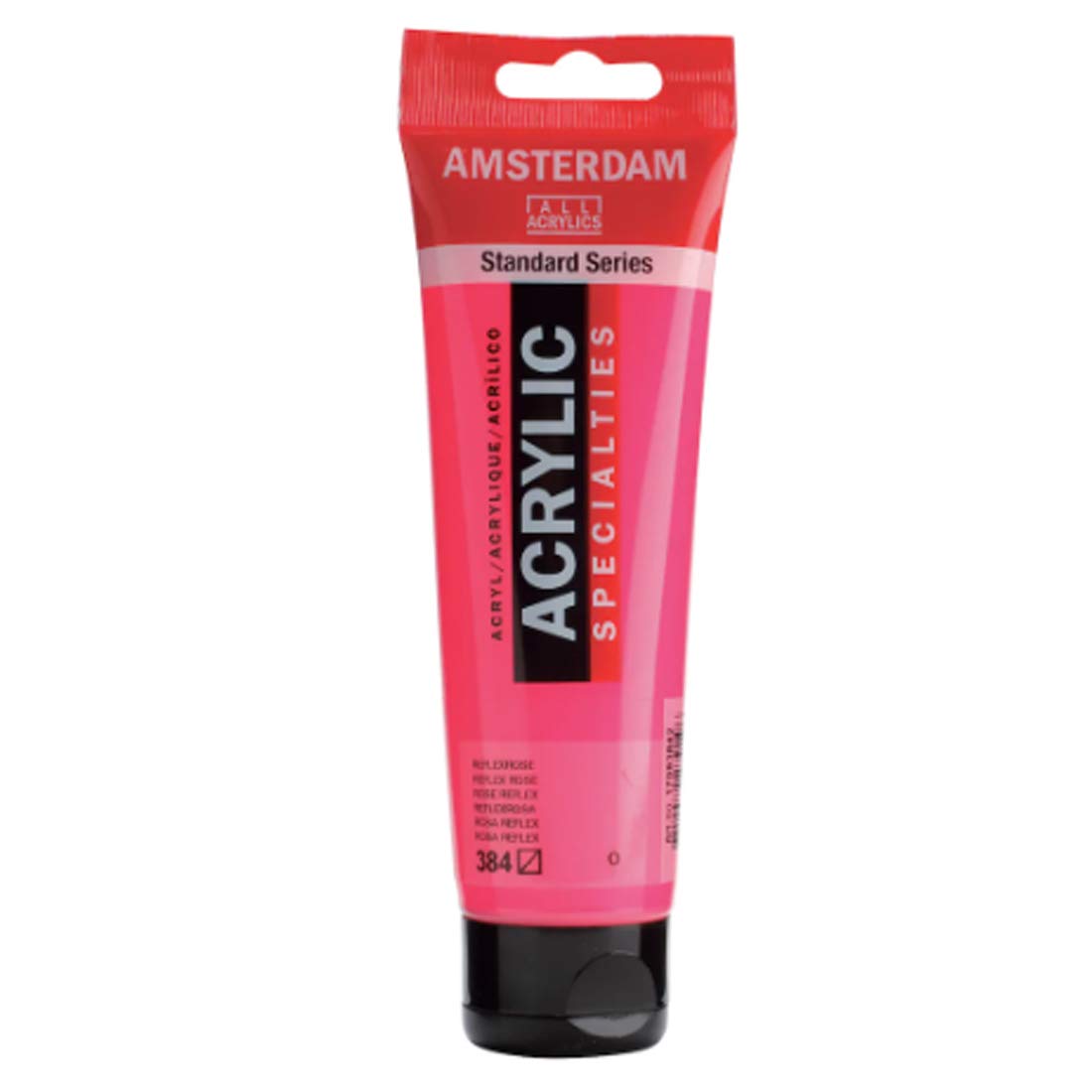 Amsterdam Standard Acrylic Paint - 120ml Tube (Reflex Rose) - Premium Artist Paint for Canvas Painting, DIY Crafts & Home Decor