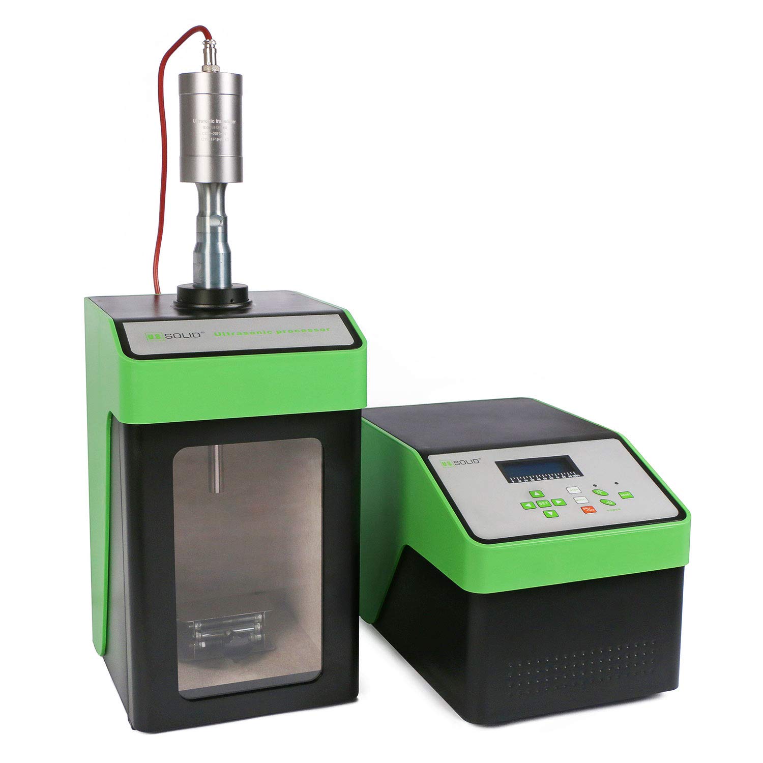U.S. Solid 600W Ultrasonic Homogenizer - High Power Ultrasonic Processor for Cell Disruption & Mixing (16mm Probe, 25-500ml Sample Volume) | Ideal for Lab Research, DNA Extraction & Chemical Processing
