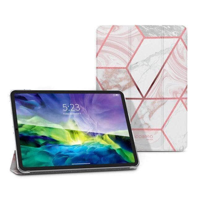 Premium I BLASON iPad Pro 11 Case (2021) - Cosmo Full Body Trifold Smart Cover with Auto Sleep/Wake - Perfect for Work, Travel & Home Use