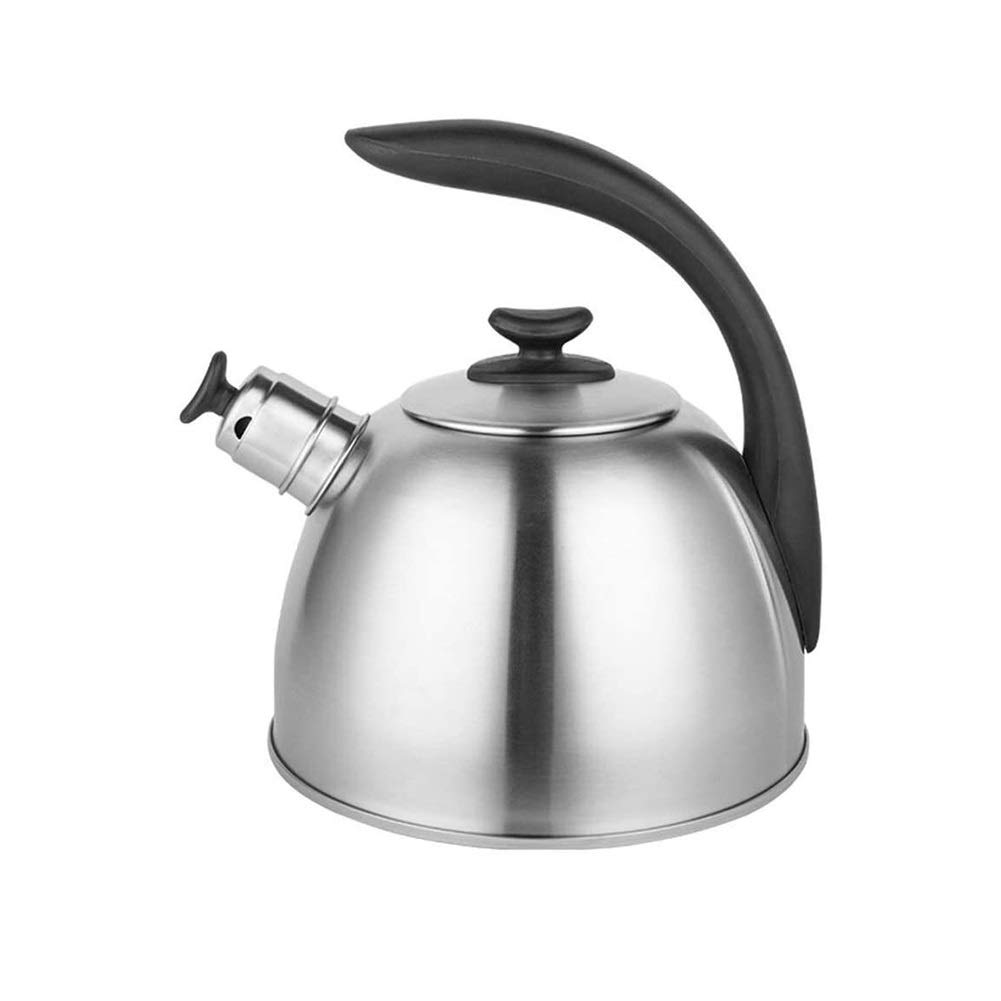 Premium 304 Stainless Steel Whistling Tea Kettle for Stove Top - High Temp Resistant & Anti-Scald Handle - Perfect for Home, Office & Camping Tea Brewing