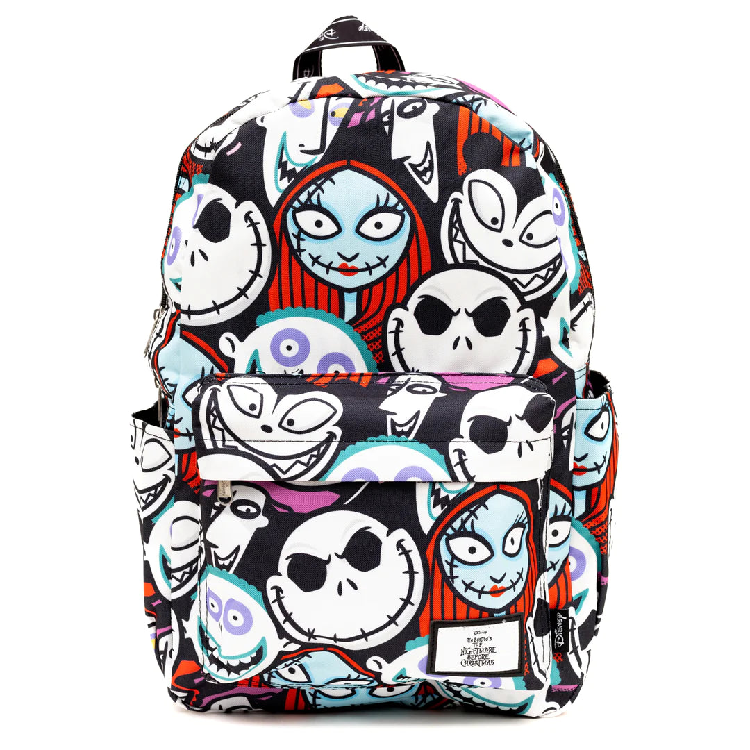 Nightmare Before Christmas 17 Inch Halloween Backpack for School, Travel & Cosplay | Jack Skellington Themed Gift for Fans