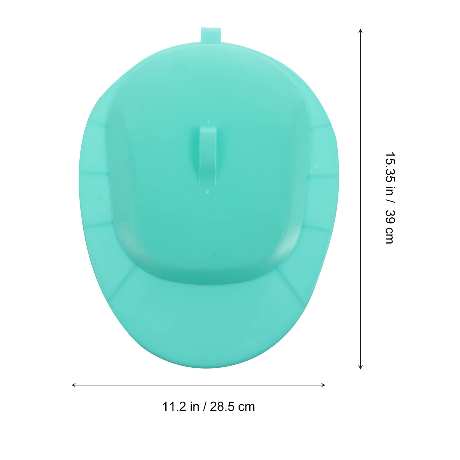 1PC Plastic Bed Pan for Elderly & Handicapped Patients - Durable & Comfortable Bedside Commode for Home Care & Hospital Use