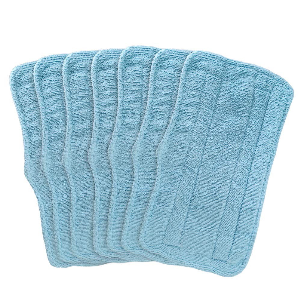 7PCS Washable Microfiber Steam Mop Replacement Pads for Shark S3101 S3251 SK460 - Ultra Absorbent Cleaning Pads for Steam & Spray Mops - Perfect for Hardwood Floors, Tile & Laminate Cleaning