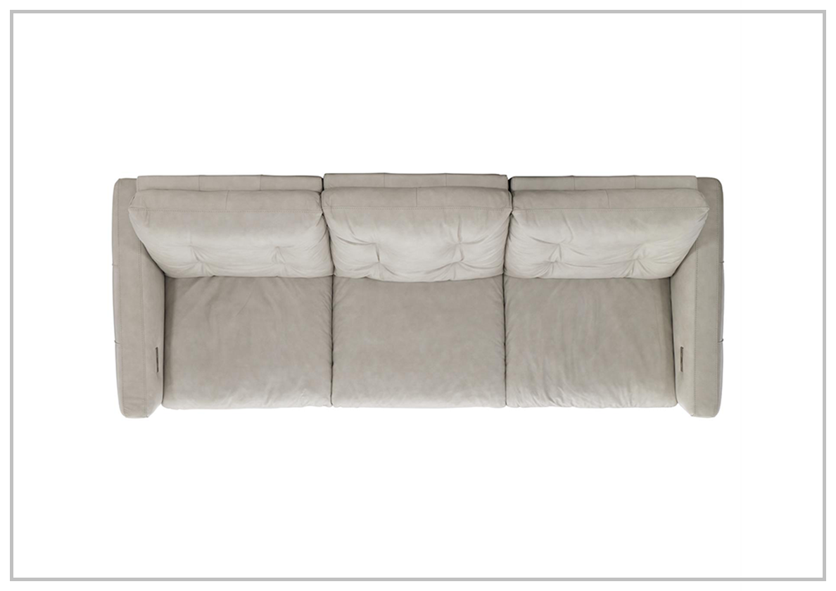 Bernhardt Kaya 3-Seater Genuine Leather Power Reclining Sofa - Perfect for Living Room, Home Theater & Family Gatherings