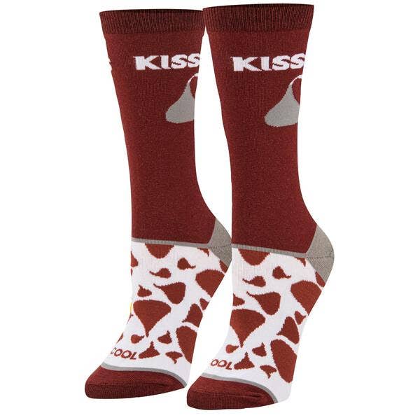Hershey's Kisses Chocolate Themed Socks - Fun & Cozy Candy-Inspired Socks for Women & Men - Perfect for Christmas Gifts, Halloween Costumes & Casual Wear