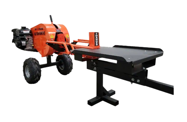 DK2 OPS240 40-Ton 7 HP 208cc Kinetic Log Splitter – 1-Second Cycle Time for Fast Firewood Splitting | Ideal for Home Heating, Camping, and Woodworking Projects