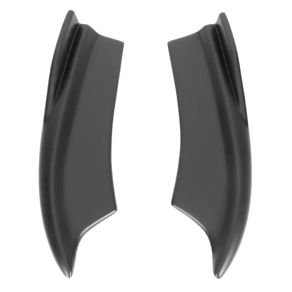 IKON MOTORSPORTS Rear Diffuser & Side Skirts for 2015-2023 Dodge Charger - V2 Style Matte Black Rear Bumper Lip Valance | Aggressive Styling Upgrade for Street & Track Performance