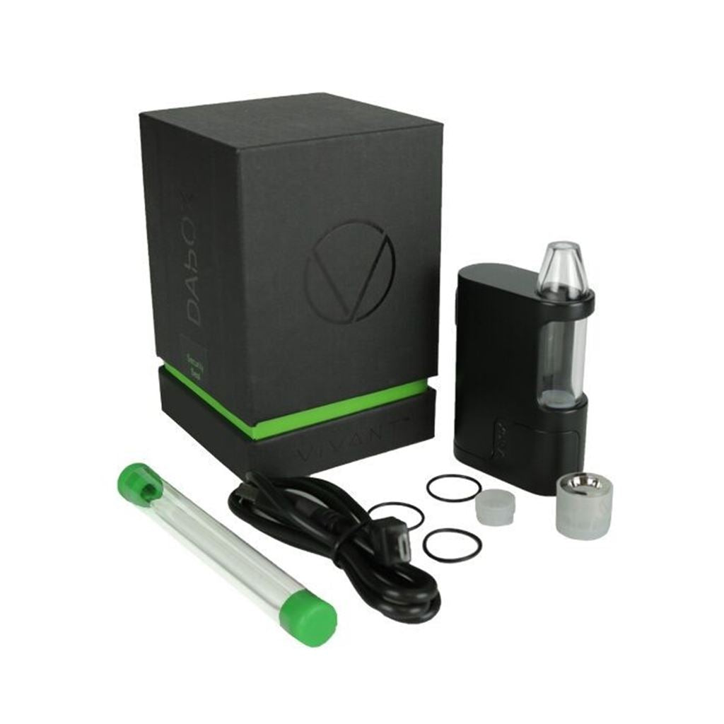 DaBox Premium Portable Cannabis Vaporizer - Dry Herb & Concentrate Compatible - Fast Heating & Long Battery Life - Perfect for Home Use, Travel & Outdoor Activities