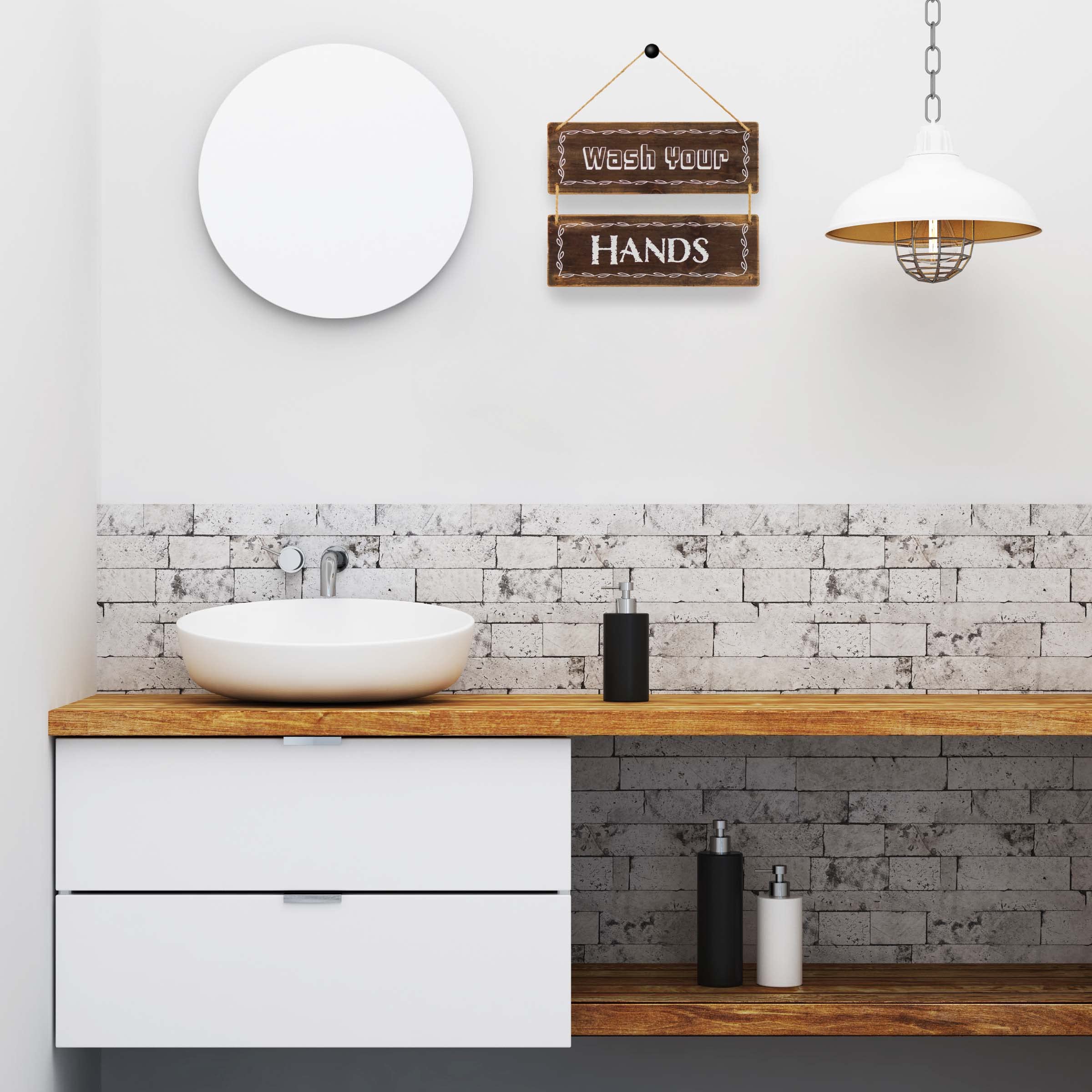 Hand Washing Sign - 9.25