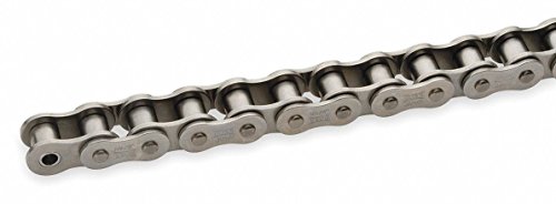 80SSRB ANSI Roller Chain - 10 Ft Heavy Duty Riveted Roller Chain for Industrial Machinery, Conveyors & Agricultural Equipment