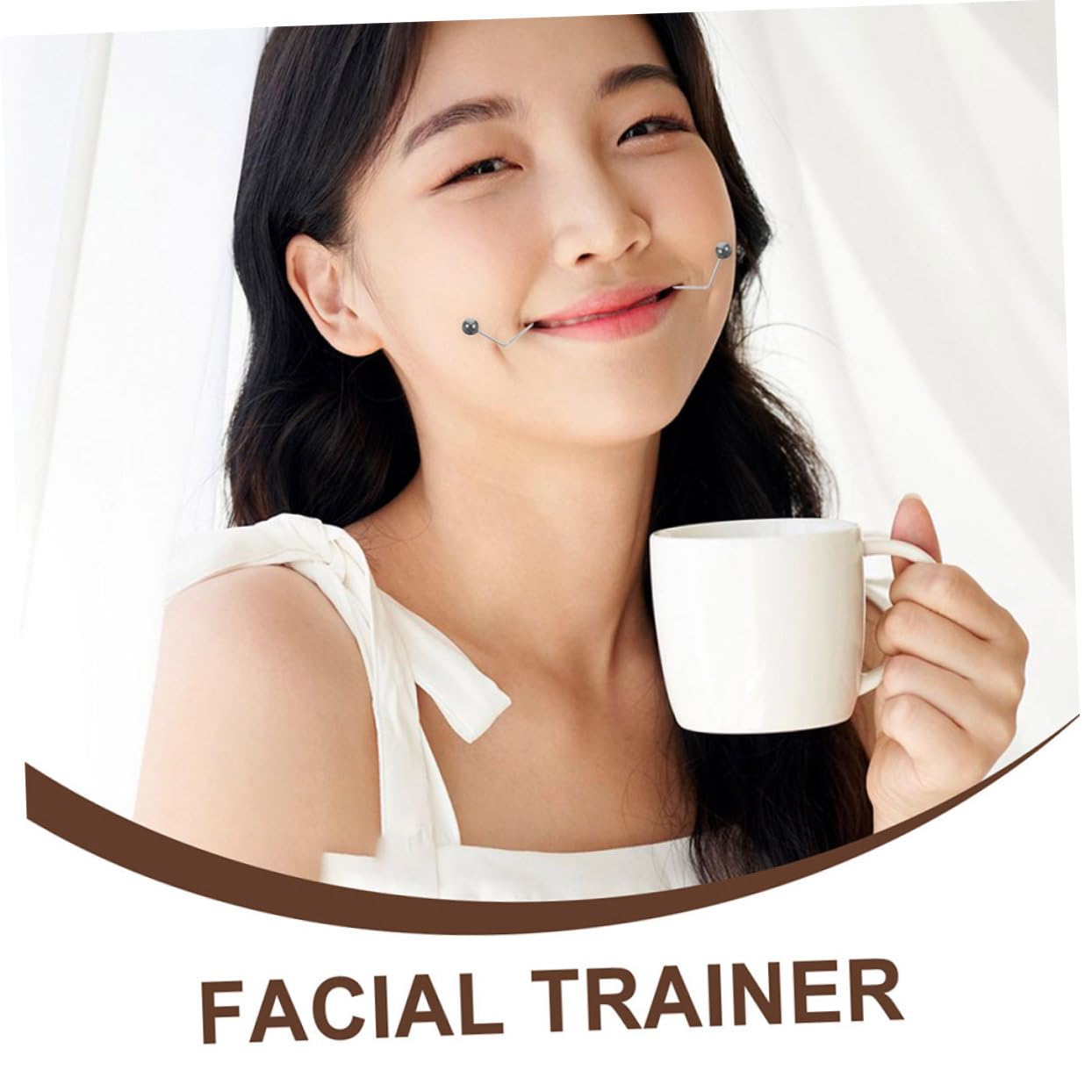 IPetBoom 2 Pairs Metal Dimple Maker Clip - Cheek Trainer for Natural Dimples, Facial Exercise & Smile Enhancement (Alloy Black) | Perfect for Beauty Enthusiasts & Cosplay Makeup