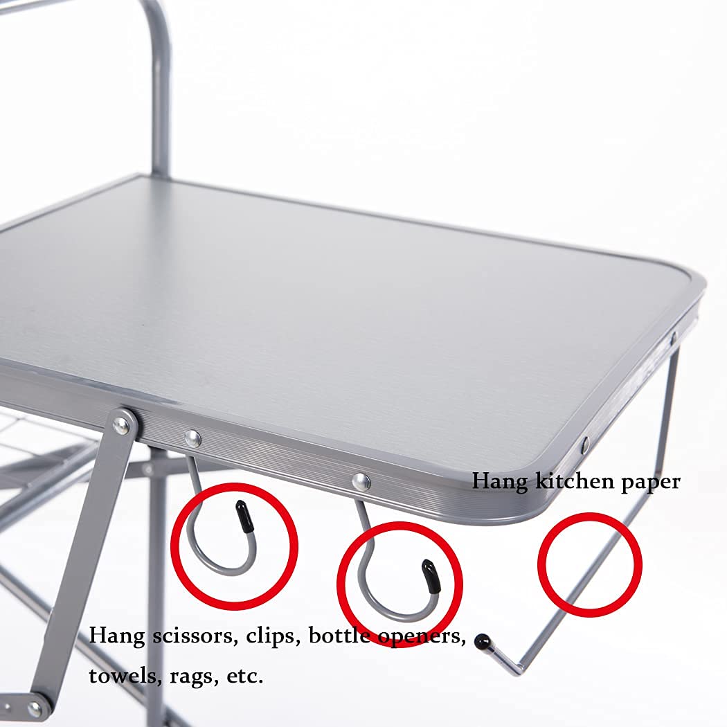 ASMOKE Premium Stainless Steel Outdoor Dining Table - Heavy Duty Patio Furniture for Garden, Backyard, Poolside & Restaurant Use