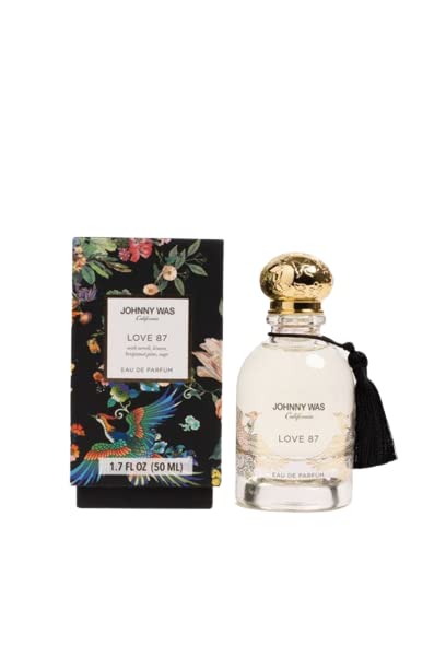 Love 87 Eau de Parfum - 50ml Floral Fragrance for Women, Black Flower Scented Perfume with Gift Box | Perfect for Date Night, Anniversary Gifts & Special Occasions