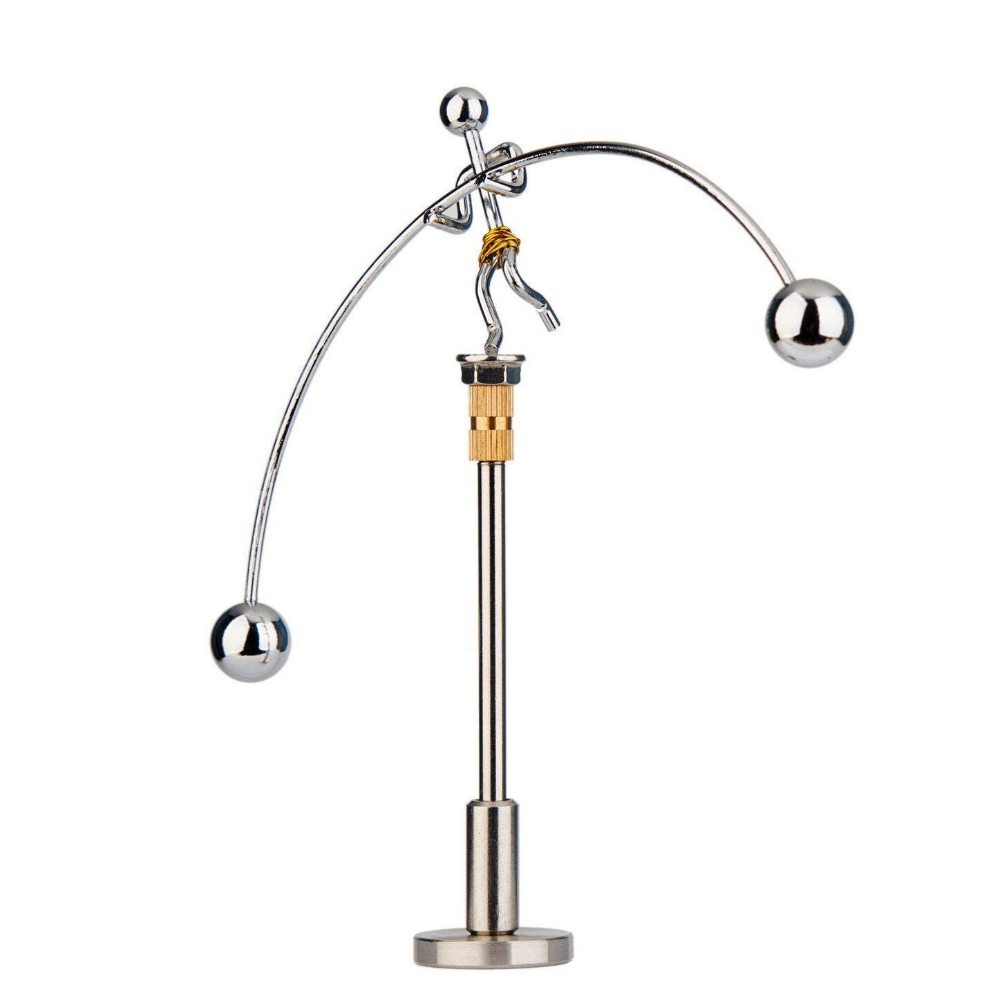Sunnytech Kinetic Art Balance Toy - Physics Science Desk Decor for Home & Office, Stress Relief & Decompression Gift (WJ149-WJ139) - Perfect for Meditation Spaces, Work Desks, and Educational Playrooms