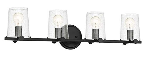 Matteson 4-Light Bathroom Vanity Bar - Modern LED Bath Bar Fixture for Bathroom Lighting, Bedroom, Dressing Room & Makeup Area
