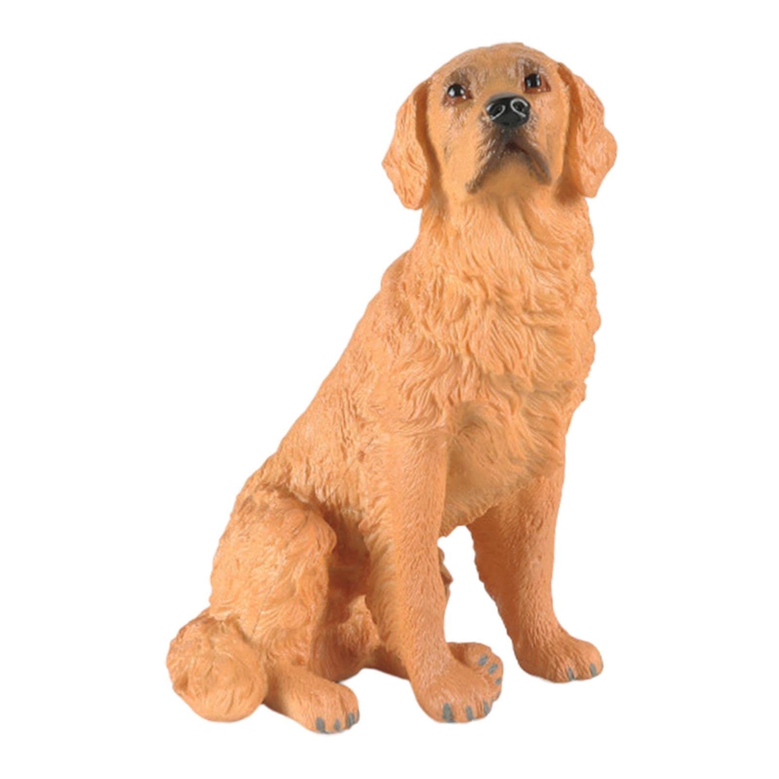 Handmade Gazechimp Dog Figurines - Memorial Pet Statues for Garden, Office, Courtyard & Bedroom Decor | Unique Dog Lawn Ornaments & Thoughtful Gifts for Dog Lovers | Perfect for Outdoor Landscaping, Home Décor & Memorial Displays
