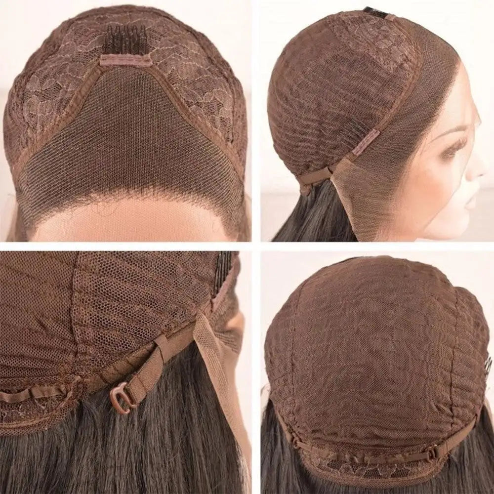 Extra Long Heat Friendly Synthetic Wig with Wavy Ends - Perfect for Cosplay, Daily Wear & Special Occasions